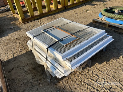 Quantity of Security Window Panels ادوات صناعية متنوعة
