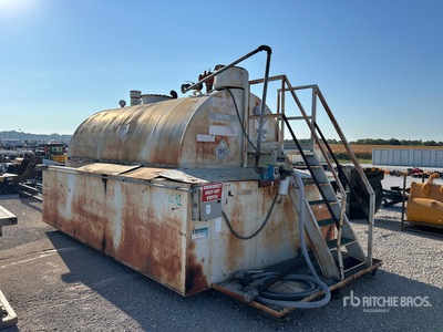 5500 gal Skid Mounted Steel Fuel Tank
