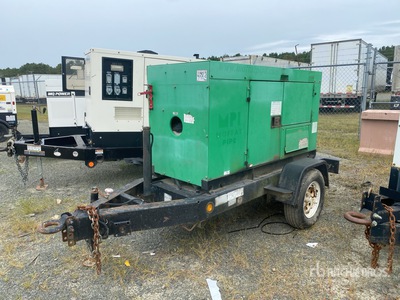 Multiquip DCA25SSIU2 25 kVA Mobile Generator set (Inoperable)