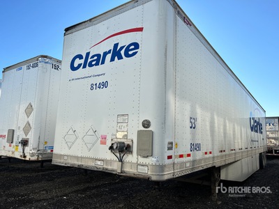 2012 Great Dane SSL-1314-21053 53 ft x 102 in T/A Van Trailer
