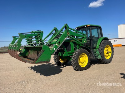 John Deere 7130 Tracteur agricole 4 roues motrices