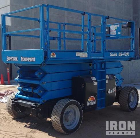 ELEVADOR TIJERA 2016 GENIE GS4390RT