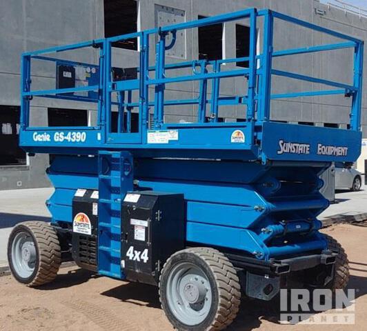 ELEVADOR TIJERA 2016 GENIE GS4390RT