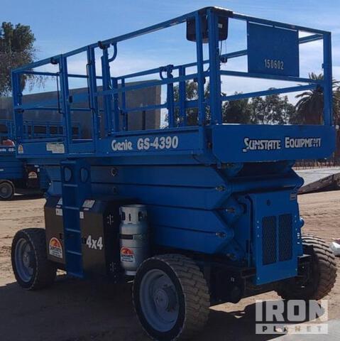 ELEVADOR TIJERA 2016 GENIE GS4390RT