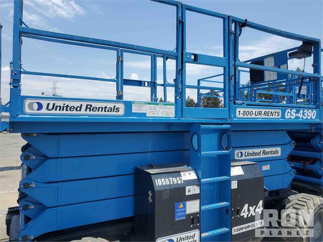 ELEVADOR TIJERA 2017 GENIE GS4390RT