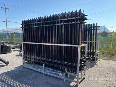 Quantity of (20) 2025 SKLP SK-N20 10 ft x 7 ft Powder Coated Fencing (Unused)