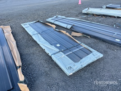 Quantity of (50) 2025 SKLP SKL50 12 ft Galvalume Steel Sheets Varios metales