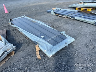 Quantity of (50) 2025 SKLP SKL50 12 ft Galvalume Steel Sheets Varios metales