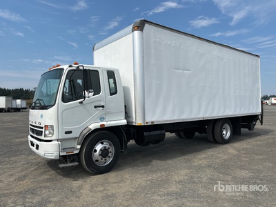 2010 Mitsubishi Fuso FK260 4x2 Van Truck