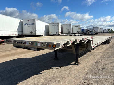 2013 Alutrec 53 ft T/A Single Drop Step Deck Trailer