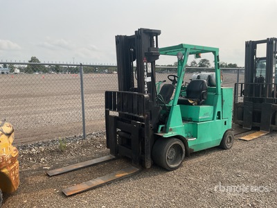 2010 Mitsubishi FCG-55-K 12000 lb Cushion Tire Gabelstapler