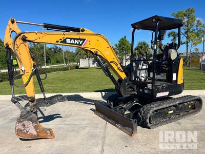 2022 Sany SY35U Mini Excavator