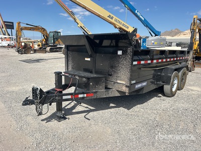 2024 Sure-Trac 14 ft T/A Dump Utility Trailer