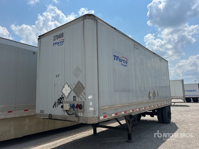 2013 Stoughton DVW-285S-C-WDG 28 ft x 102 in S/A バントレーラー