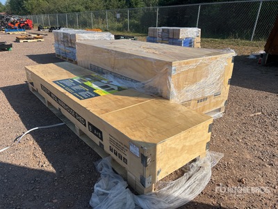 2025 EMC CG2533-H305 825 sq ft Double Metal Shed (Unused)