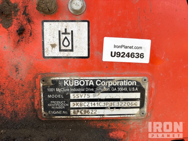 MINI CARGADOR SOBRE RUEDAS 2023 KUBOTA SSV75