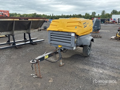 2010 Atlas Copco XAS 185 185 cfm Mobile Air Compressor