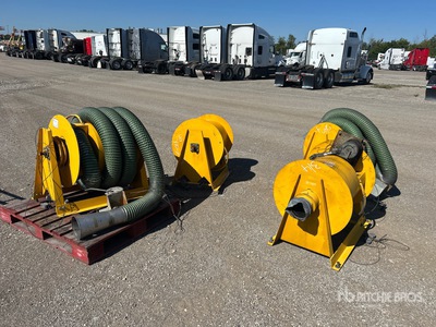 Quantity of (4) Irrigation Hose Reel
