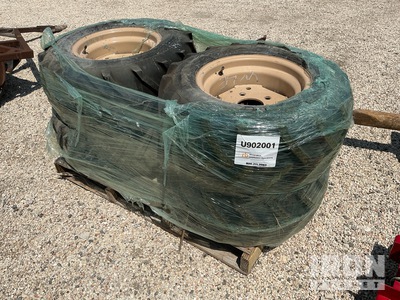 Quantity of (4) 29x12.50-15 Tires - Fits Skid steer