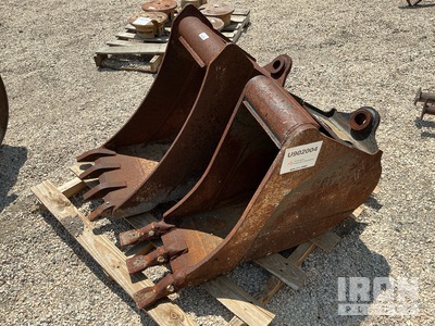 Quantity of (2) Qty of 16 in Q/C Backhoe Loader bucket and (1) 12 in. bucket
