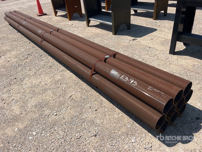 Quantity of (10) 5-1/2 in x 20 ft Sch 10 Pipe