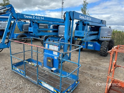 2001 Genie Z60/34 4WD Dual Fuel Articulating Boom Lift