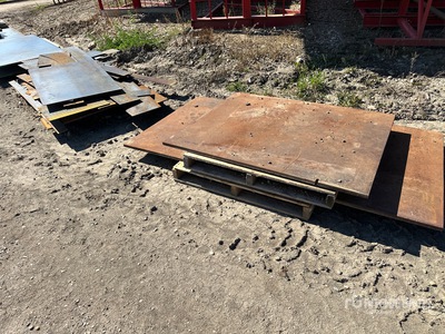 Quantity of (2) Pallets of Stahlplatten (Unused)