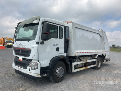 2019 Sinotruck Howo Rear Loader Camion Colector de Basura / Waste Collection Truck