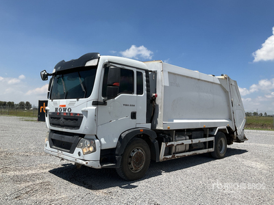 2019 Sinotruck Howo Rear Loader Camion Colector de Basura / Waste Collection Truck