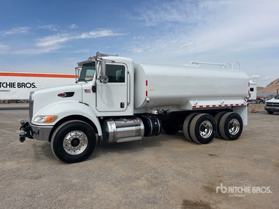 2014 Peterbilt 337 4000 gal Water Truck