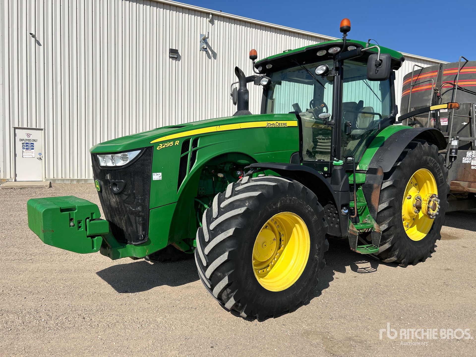 2016 John Deere 8295R Tracteur agricole 4 roues motrices