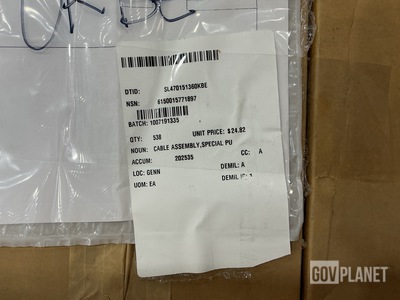 (538) Oshkosh 3828173 Cable Assemblies
