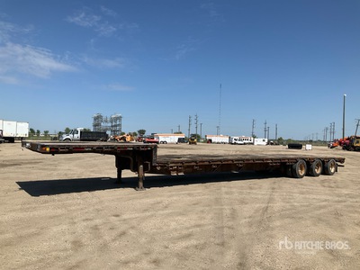 1998 Manac 52 ft Tri/A Flatbed Trailer