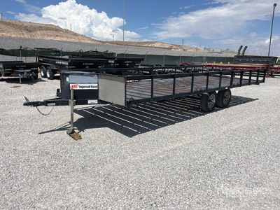 2005 Aztec 21 ft T/A Utility Trailer