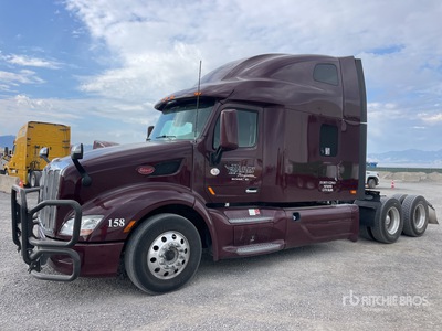2022 Peterbilt 579 6x4 Cabeza Tractora Cabina Dormitorio