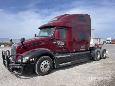 2023 Peterbilt 579 6x4 Cabeza Tractora Cabina Dormitorio