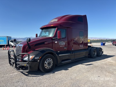 2023 Peterbilt 579 6x4 Cabeza Tractora Cabina Dormitorio