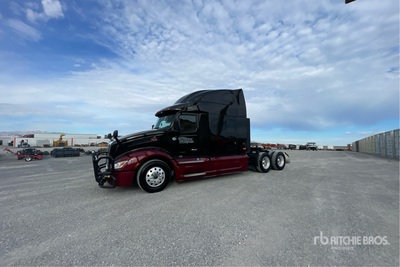 2023 Peterbilt 579 6x4 تراكتور شاحنة كابينة النوم (ثنائية المحور)
