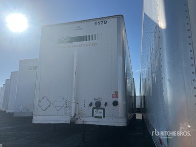 2013 Hyundai VC2280151FJPR 28 ft x 102 in S/A Van Trailer