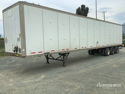 2000 Wabash 53 ft x 102 in Tri/A Remorque utilitaire