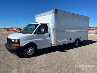 2021 GMC G3500 4x2 Gesloten vrachtwagen