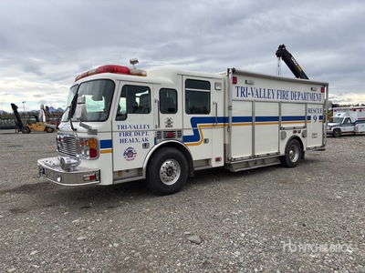 2001 American LaFrance 4x2 Crew Cab Camion à incendie