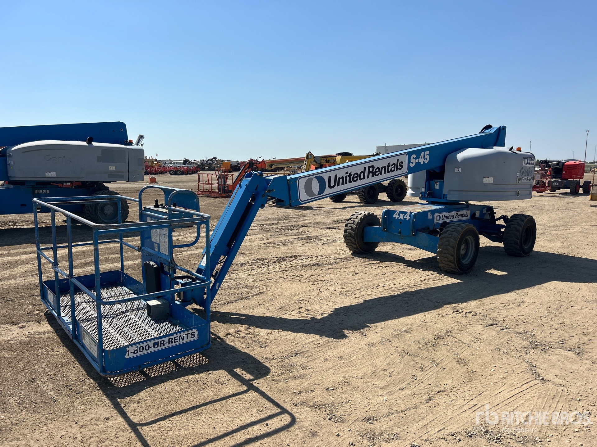 2007 Genie S-45 4WD Diesel Telescopic Boom Lift