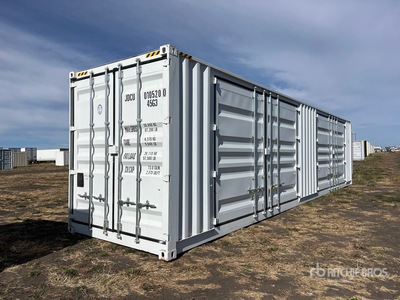2025 40 ft High Cube Multi-Door Storage Container