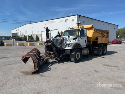 2011 International 7600 6x4 Snow Plow Truck