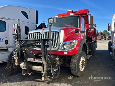 2012 International 7600 6x4 Snow Plow Truck
