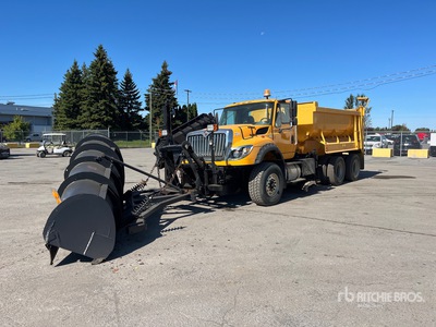2012 International 7600 6x4 Snow Plow Truck