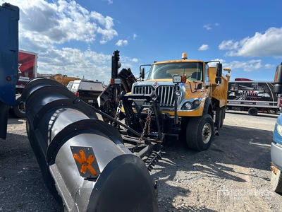 2012 International 7600 6x4 Snow Plow Truck
