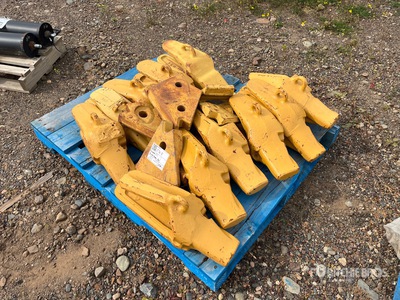 Quantity of (11 ) Cat Bucket Adapters (Unused) - Fits Cat