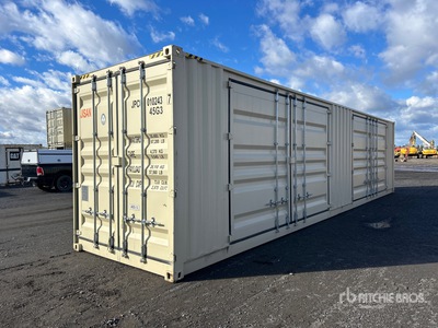 2024 40 ft High Cube Multi-Door Contenedor de almacenamiento
